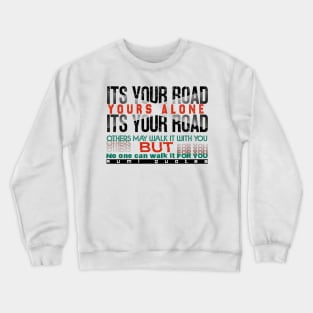 Rumi Quotes Crewneck Sweatshirt